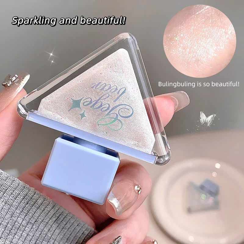 Gege Bear Glazed Liquid Eyeshadow – Pearlescent Glitter, 6 Shades Liquid Eyeshadow Qme