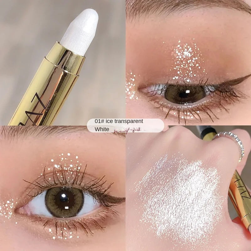 Waterproof Double-Ended Shimmer Eyeshadow Stick – 6 Colors Eyeshadow Stick Qme d2-900-1
