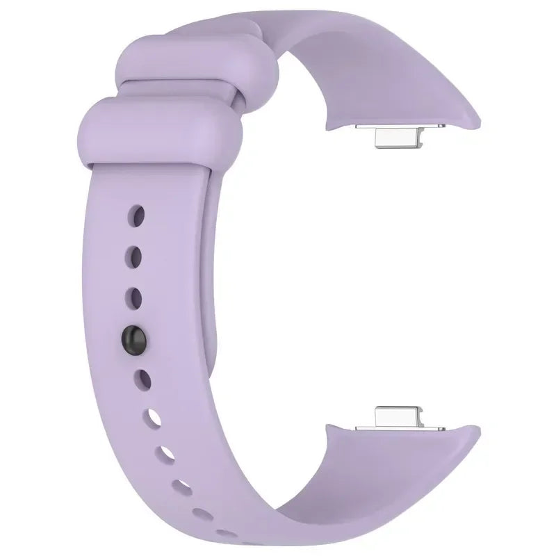 Xiaomi Mi Band 8 Silicone Strap & Protective Case – 31 Colors Smartband Strap & Case Qme Purple Strap Mi Band 8 Pro