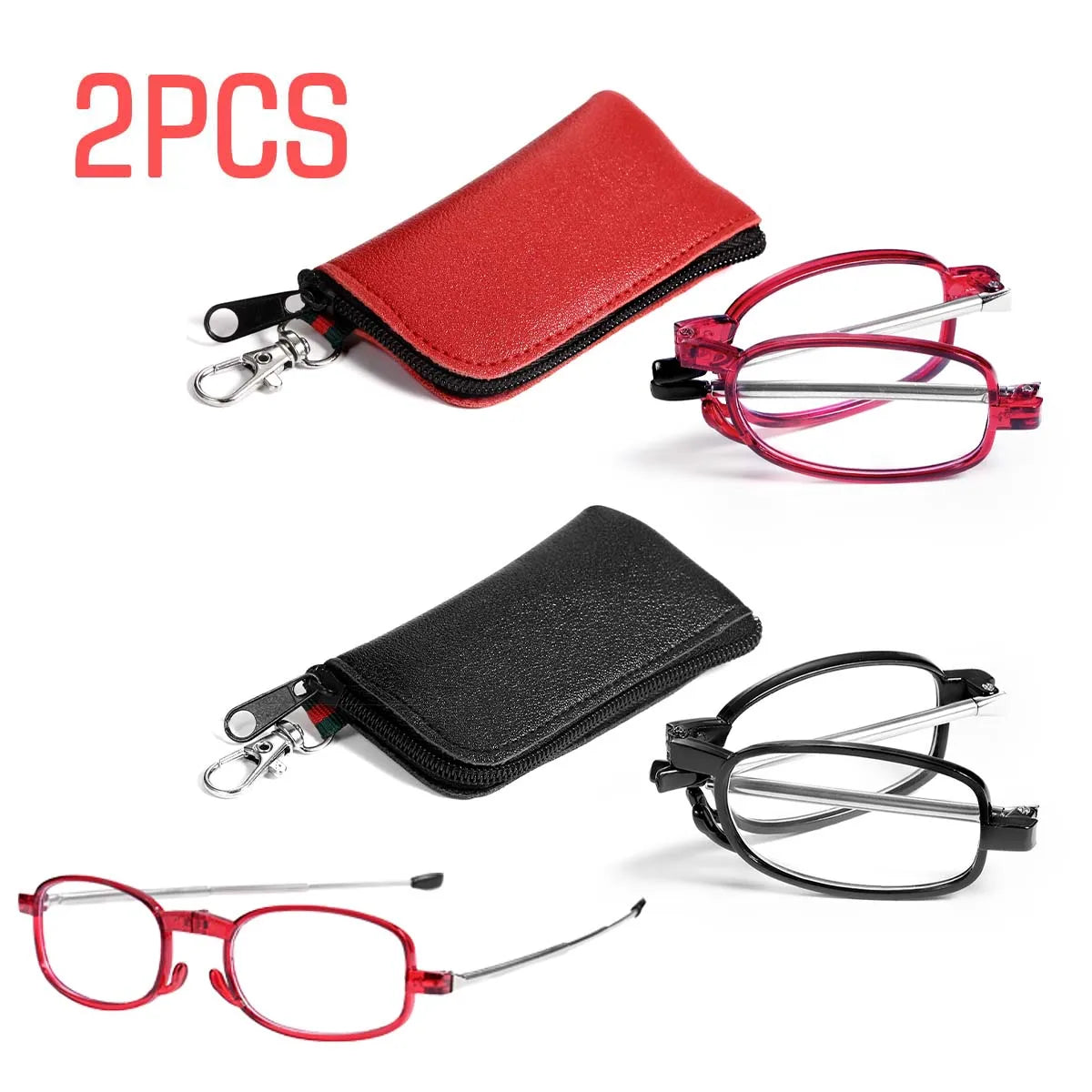 VOPHA Autofocus Reading Glasses – HD Clear Lenses, Unisex 1-4 Pack Reading Glasses Qst 2pc-L13