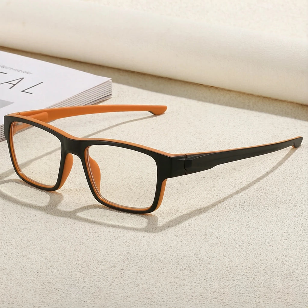 3-Pack Blue Light Blocking Reading Glasses Orange Lens +1–+3 Reading Glasses Qst