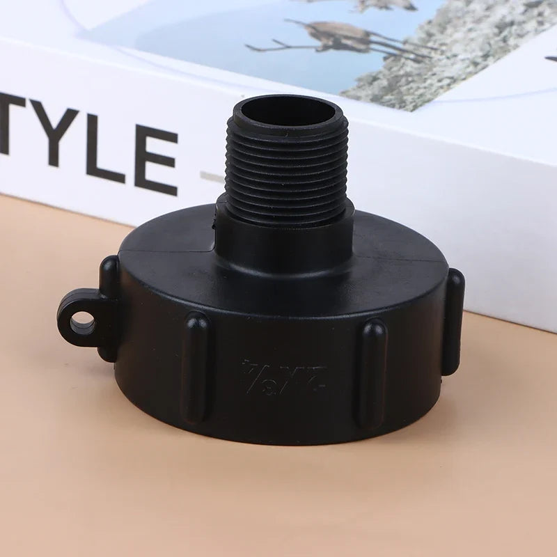 IBC Tank S60 Fine Thread to 2" NPS 3/4" Garden Hose Adapter Garden Hose Adapter Qme