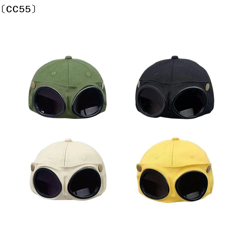 Backwards Glasses Baseball Cap – Unisex Street Style Hat Baseball Cap Qst