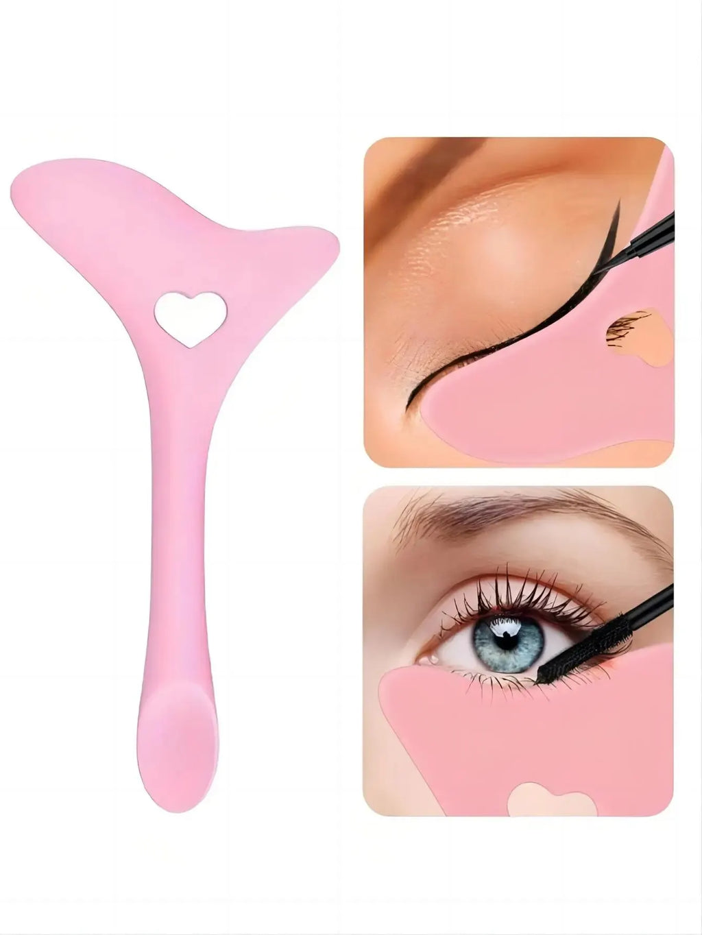 Silicone Eyeliner Stencil Wing Tips & Lip Liner Aid Tool Eyeliner Stencil Tool Qme