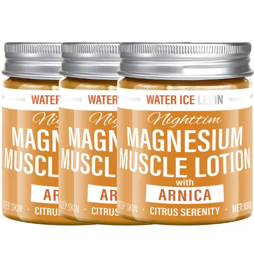 Magnesium Body Lotion with Arnica & Citrus | Lightweight Body Lotion Qme YELLOW 100g