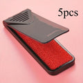 Foldable Clothing Brush – Portable Lint & Dust Remover Clothing Lint Brush Qme Black