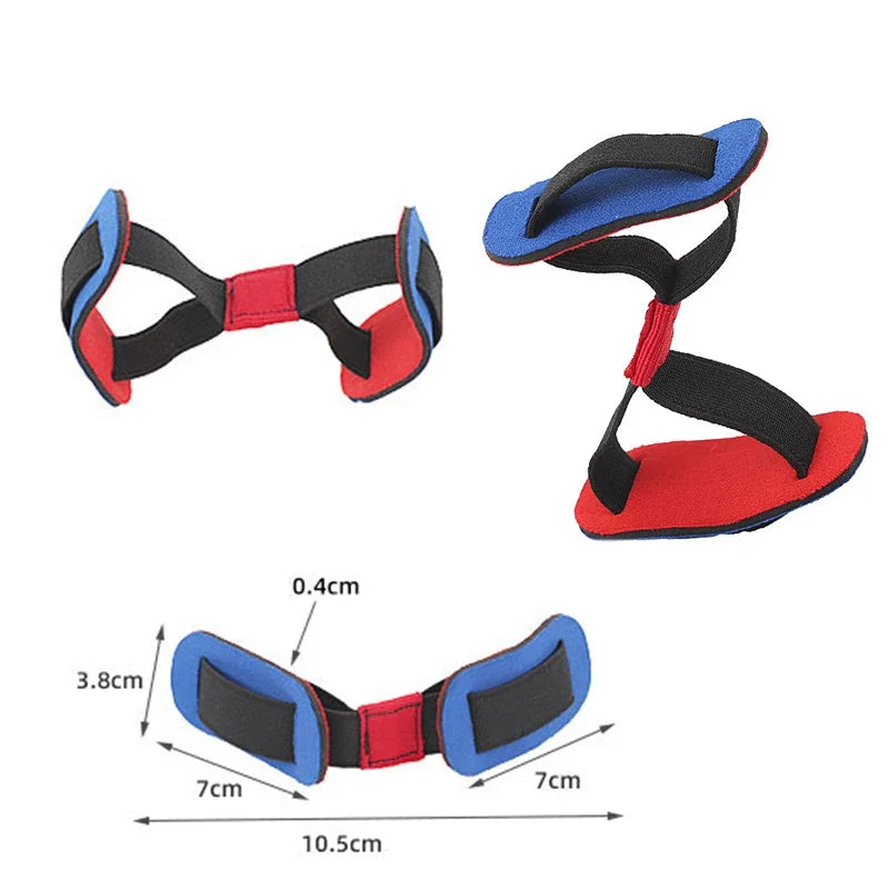 Pexmen Elastic Big Toe Separator Cushion Strap – Soft Rubber Toe Separator Cushion Qme