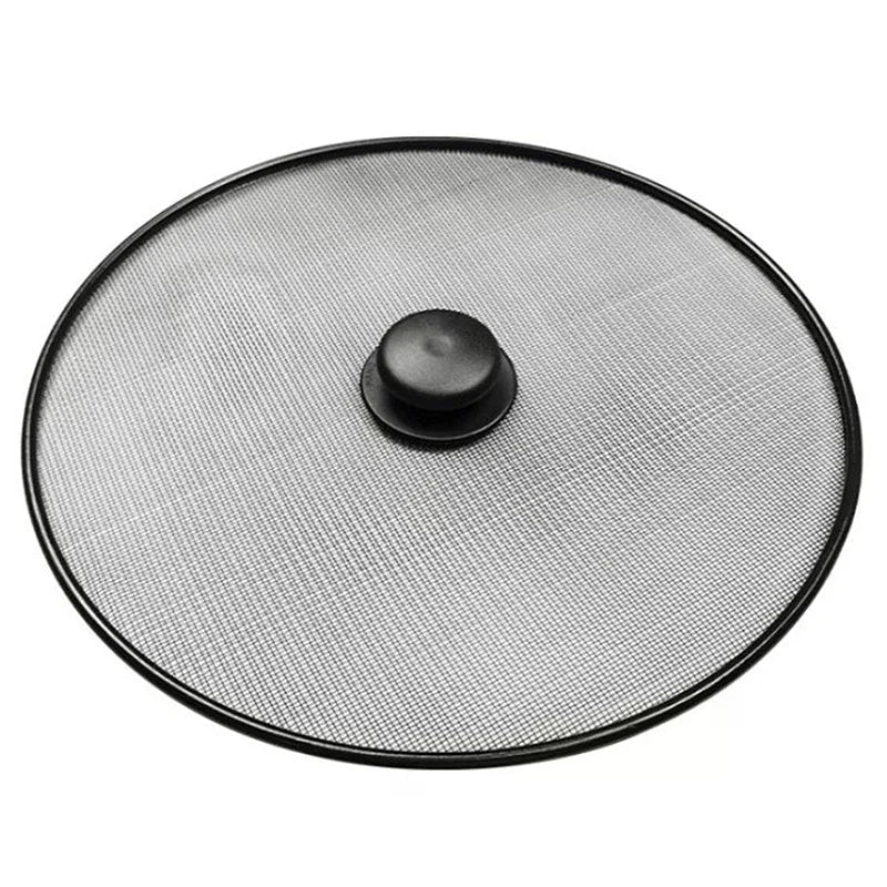 Splatter Screen Oil Splash Guard Lid for Frying Pans | Qme Splatter Screen Lid Qme