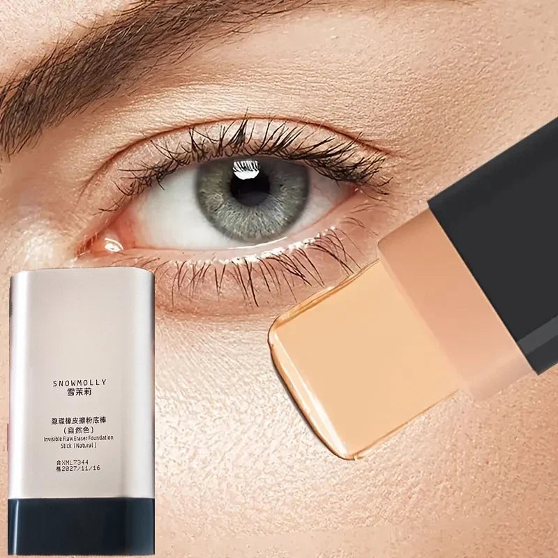 Waterproof Full Coverage Foundation & Concealer Stick | Qme Foundation Concealer Stick Qme