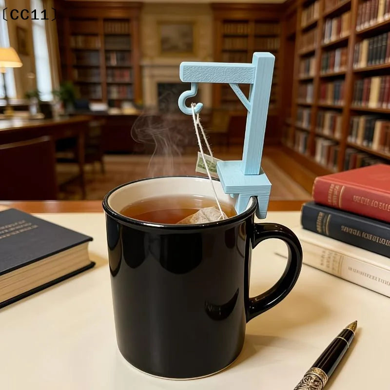 Tea Bag Holder Clip for Thick Cups | 6 Colors | Easy Brew Tea Bag Clip Qme