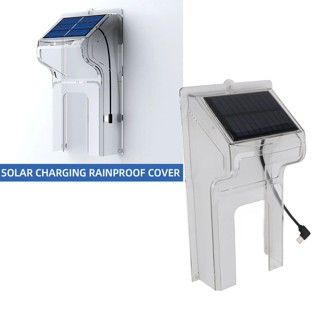 Solar Powered Weatherproof Doorbell Rain Cover – ABS Doorbell Rain Cover Qst