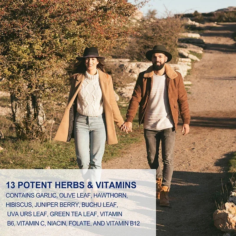 Cardiovascular Support Supplement – Hawthorn & Hibiscus Herbal Health Supplement Qst