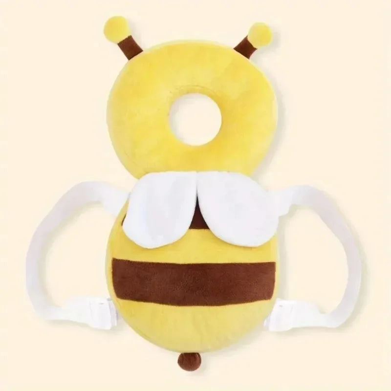 Baby Head Protector Helmet for Learning to Walk | Cartoon Bee Baby Safety Helmet Qme