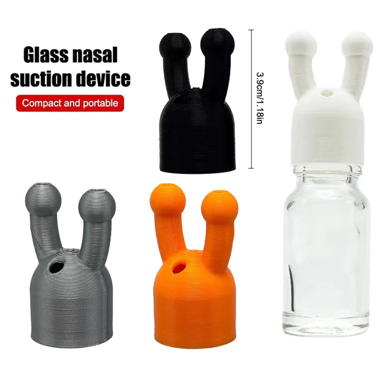 Leak-Proof Aroma Essential Oil Inhaler Cap | PLA Mini Aromatherapy Inhaler Qst