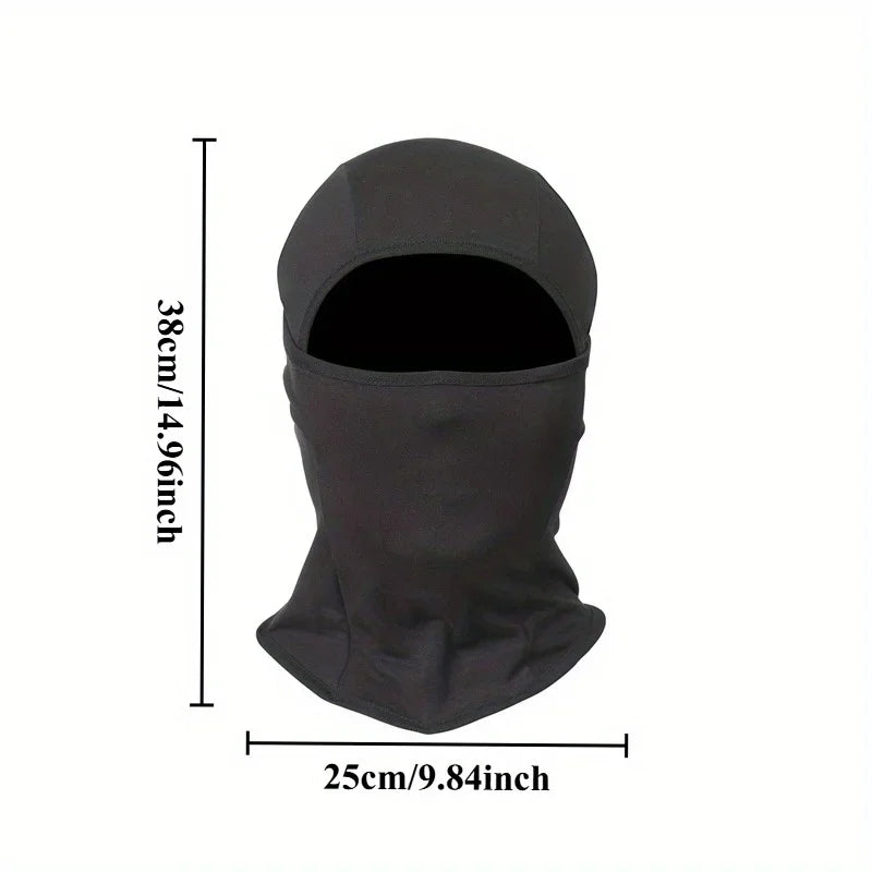 Breathable Neck Gaiter Helmet Mask – Skiing & Cycling Neck Gaiter Mask Qme