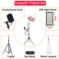 Red Light Therapy Panel 660nm 850nm Infrared LED with Stand Red Light Therapy Panel Qst Lamp with bracket