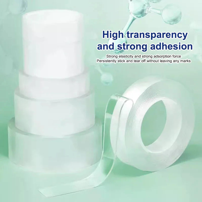 Nano Double-Sided Transparent Tape – Strong & Residue-Free Double-Sided Tape Qme