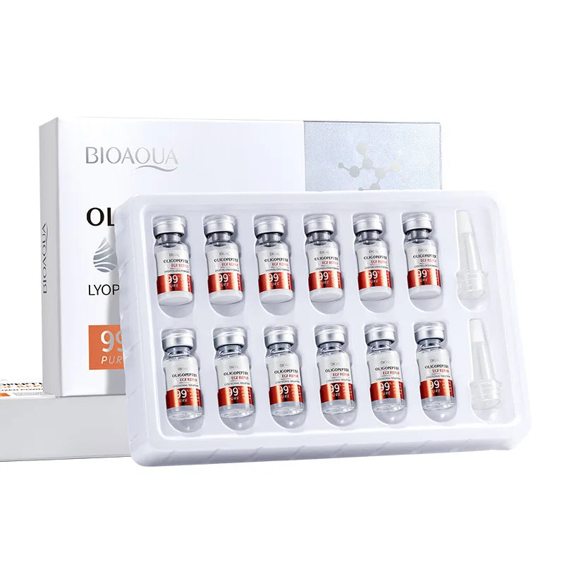 BIOAOUA Oligopeptide Freeze-Dried Serum Powder – Sensitive Skin Face Serum Powder Qme 1 box