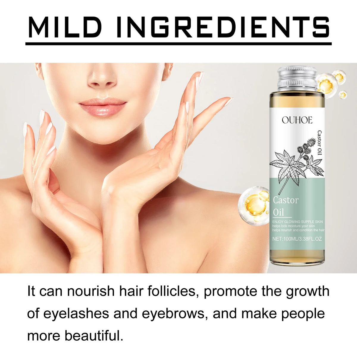 100% Pure Cold Pressed Virgin Argan Oil – Hair, Face & Body Argan Hair & Body Oil Qme