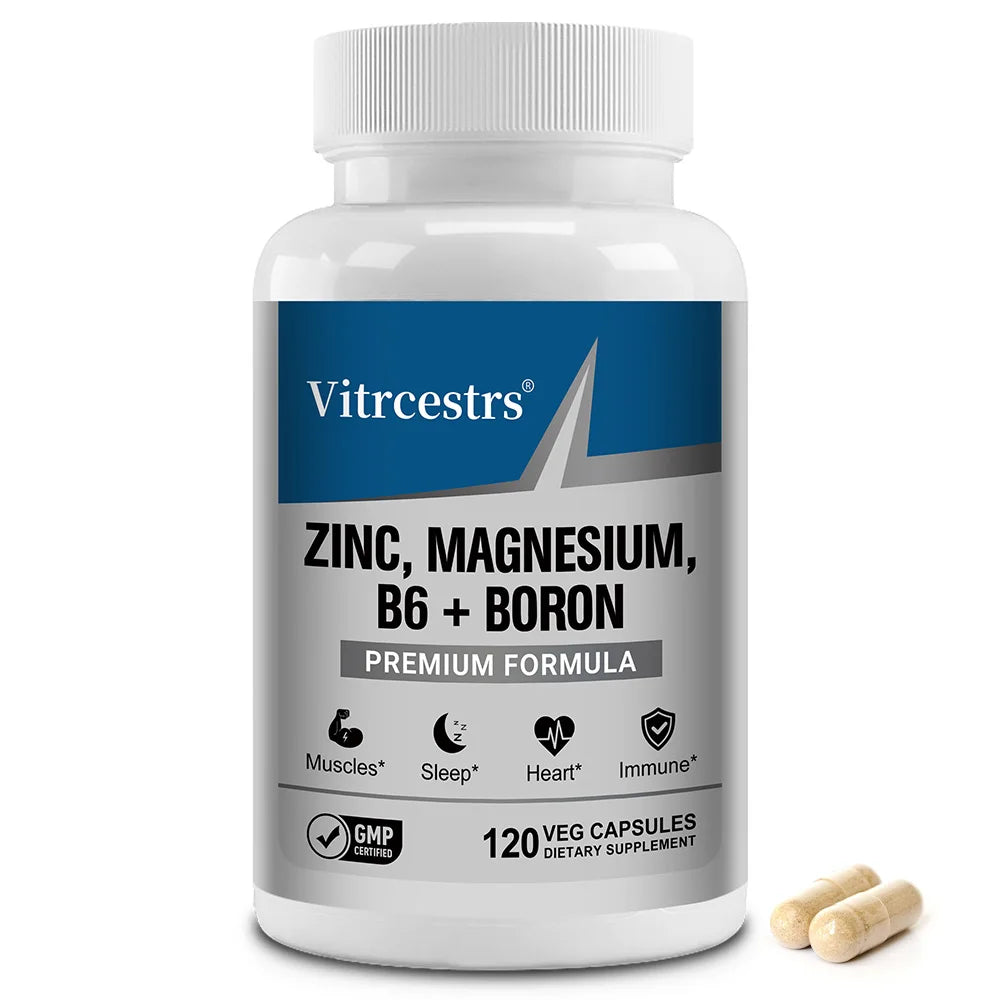 ZENVITALIZE Magnesium Complex Capsules 450mg – 120 Count Mineral Supplement Qst 120 count-1 bottle