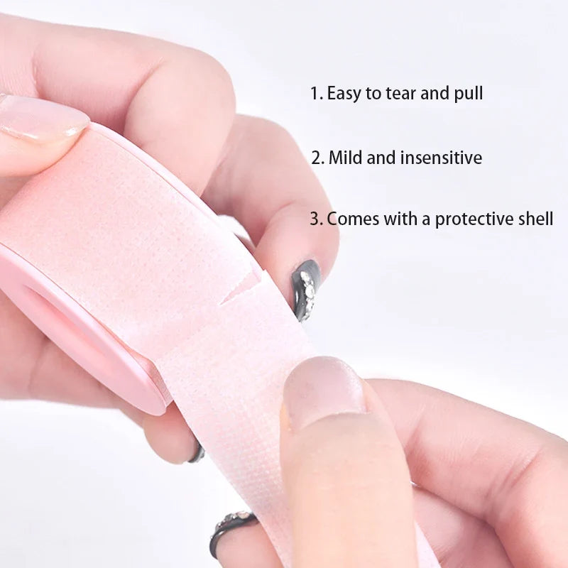 Silicone Gel Micropore Under Eye Lash Tape – Sensitive Skin Eyelash Extension Tape Qme