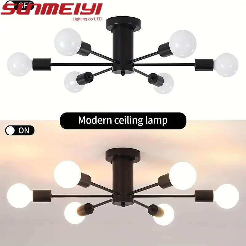 Nordic Minimalist Chandelier | Modern Ceiling Light Fixture Modern Chandelier Qme