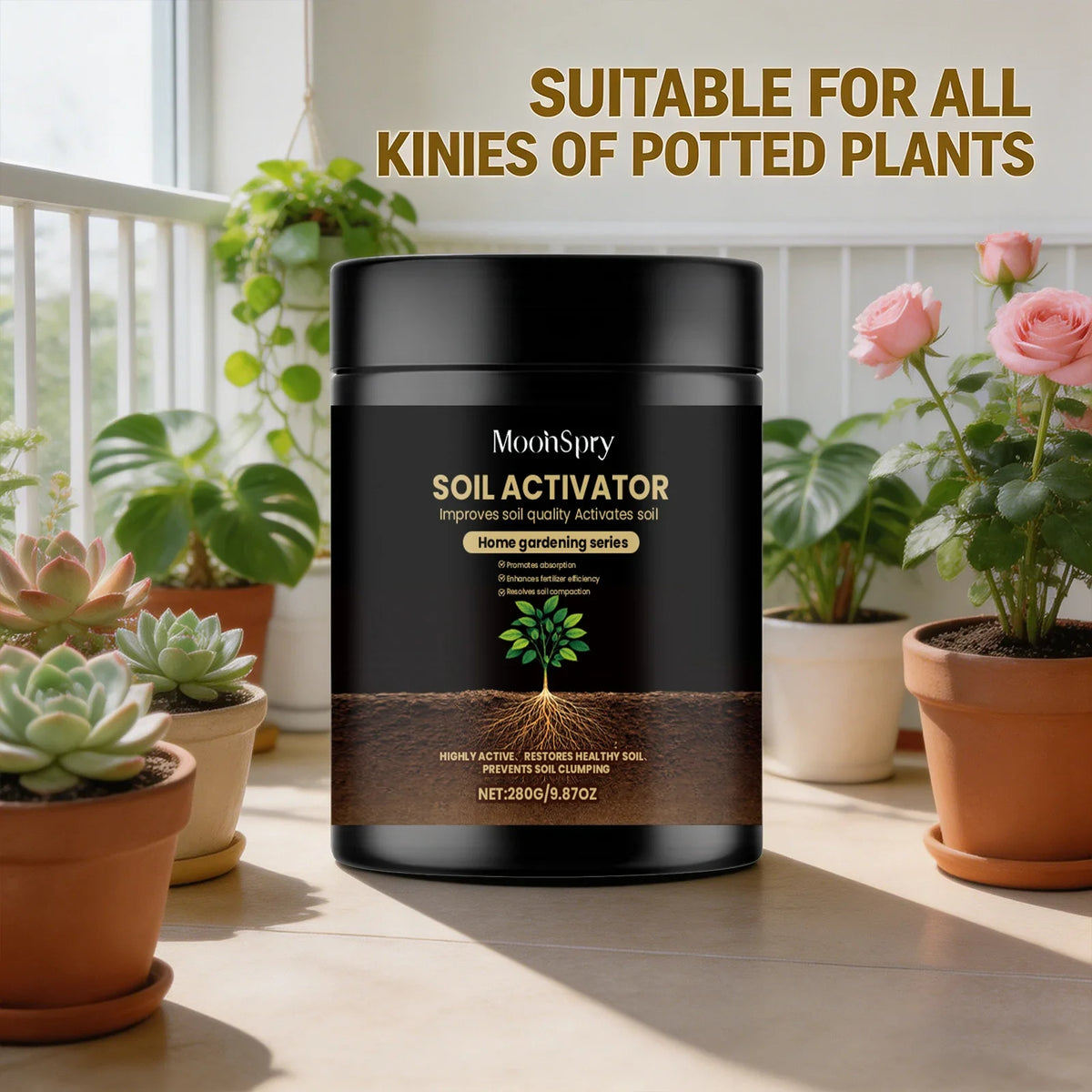 Soil Activator – Boost Fertilizer Absorption & Soil Health Soil Amendment Qme