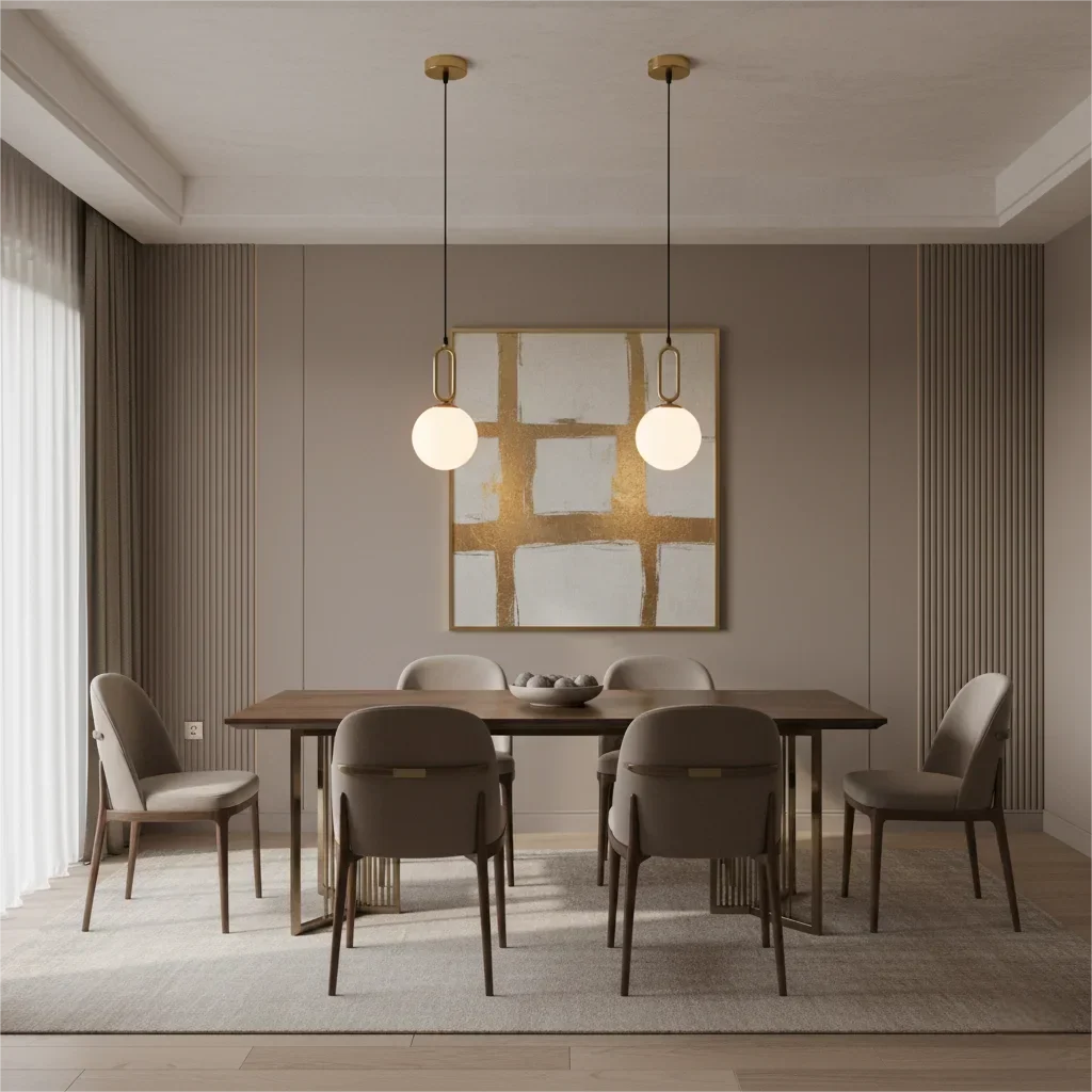 Nordic Minimalist Modern Pendant Light – Glass Stone Ceiling Lamp Pendant Ceiling Light Qme