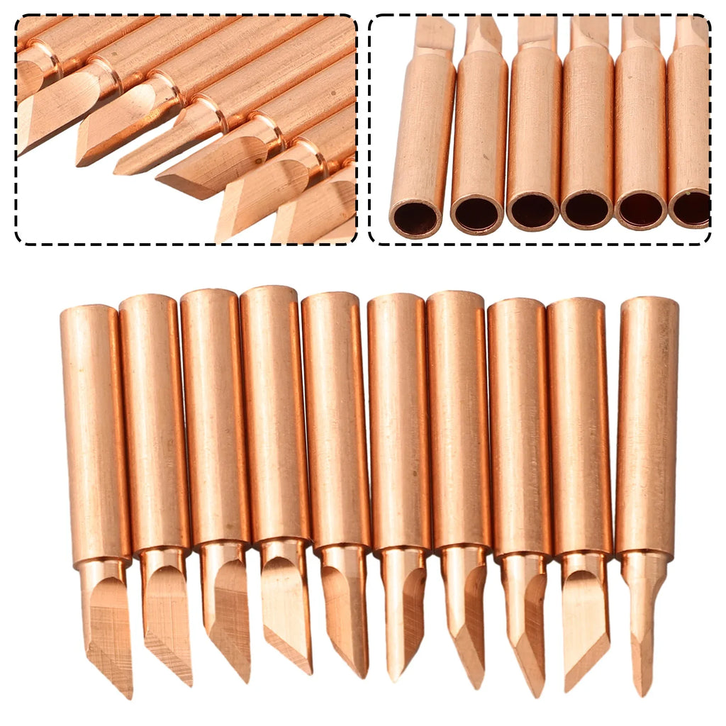 900M-T-K Copper Soldering Iron Tips 10-Pack | Type K Soldering Iron Tips Qme Default Title