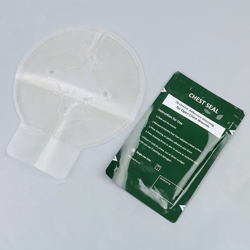 Vented Chest Seal – Emergency Trauma First Aid Dressing Trauma Chest Seal Qme