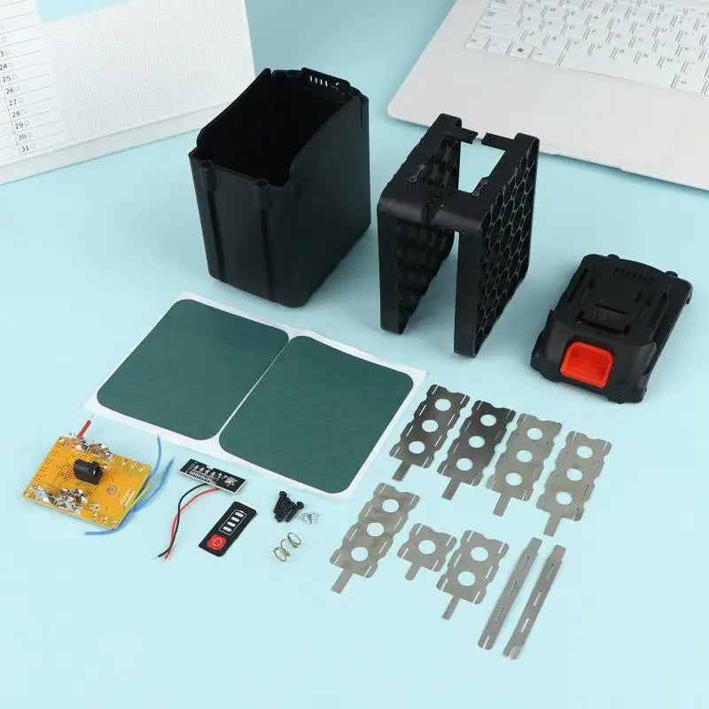 60A 30-Cell 18650 Lithium BMS Board 25V–42V Battery Pack PCB Battery Management Board Qme