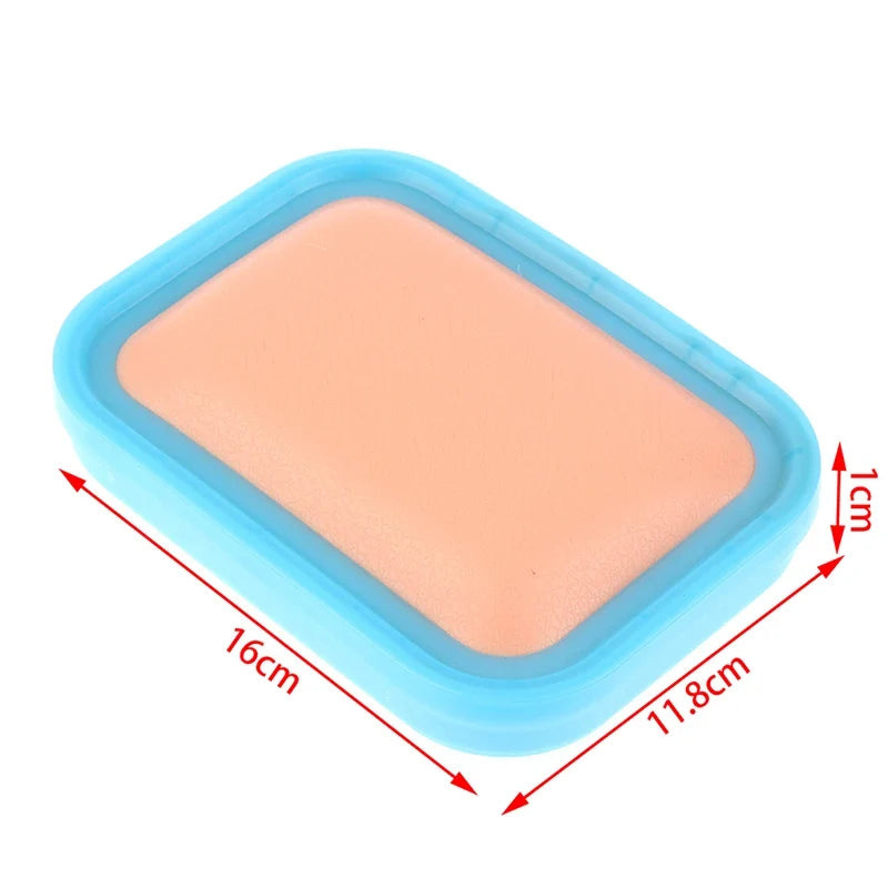 Lifelike Suture Training Pad – Rubber Practice Skin Model Suture Training Pad Qme