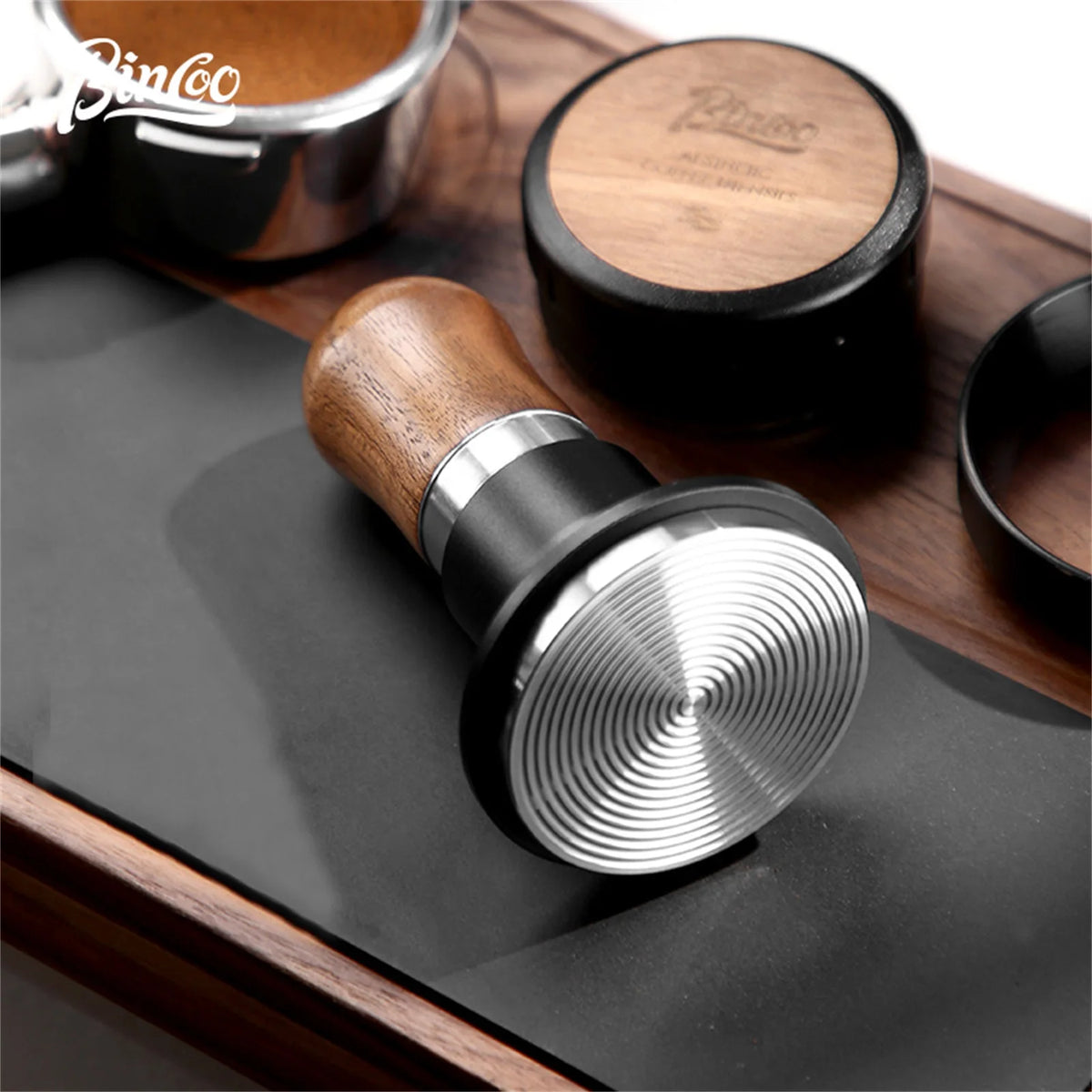 Bincoo 51/58mm Espresso Tamper 30lb Constant Pressure Leveler Espresso Tamper Qst