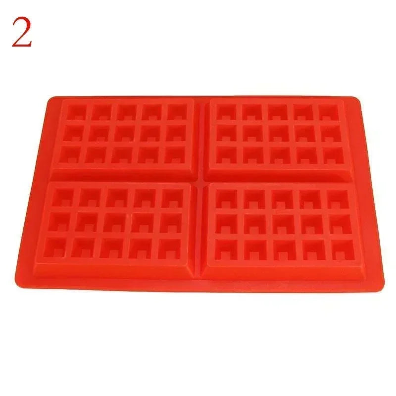 Silicone Heart Waffle Mold – Non-Stick Cake & Chocolate Mould Silicone Baking Mold Qme 2