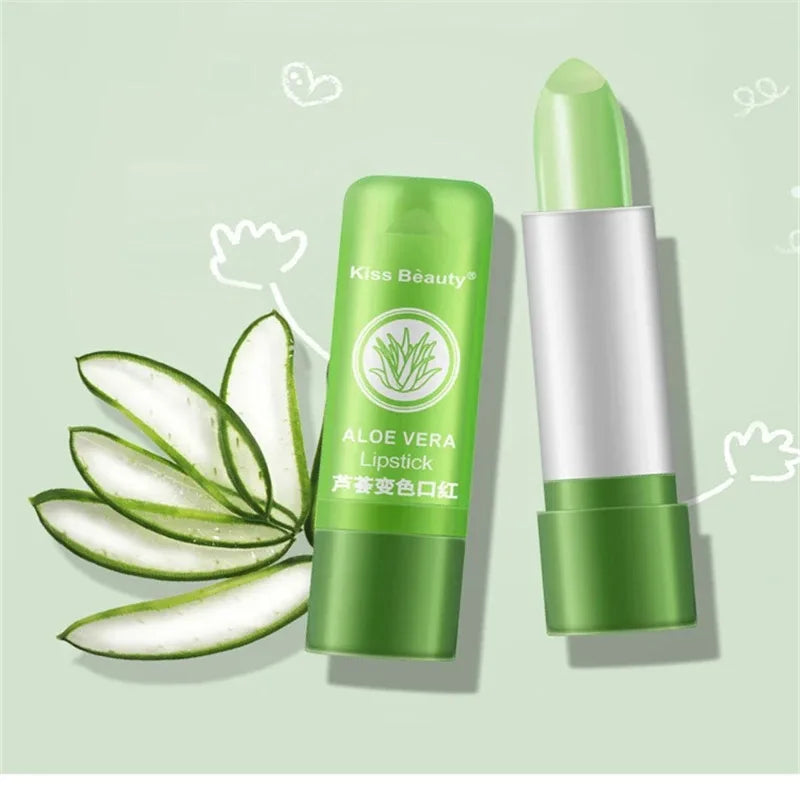 REAROYA Aloe Color-Changing Lipstick – Moisturizing Lip Balm Color-Changing Lip Balm Qst