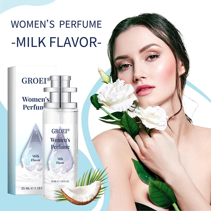 Eelhoe Baby Milk Fruity Perfume – Alcohol-Free EDT 35ml Women's EDT Perfume Qme