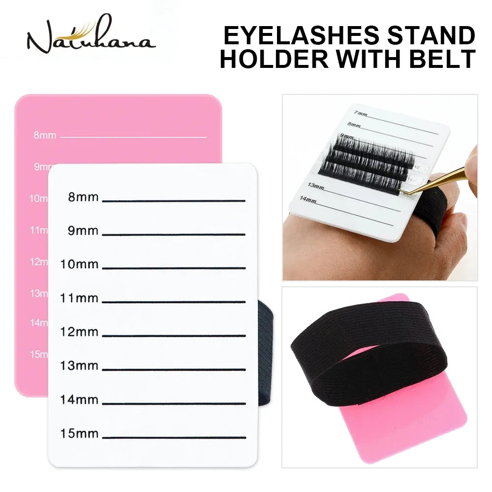 NATUHANA Acrylic False Lash Extensions Organizer Pallet Lash Organizer Pallet Qme