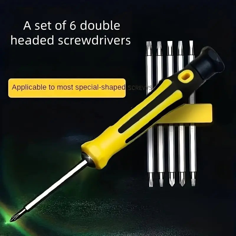 12-in-1 Mini Precision Screwdriver Set – 12 Sizes, Magnetic Bits Precision Screwdriver Set Qst