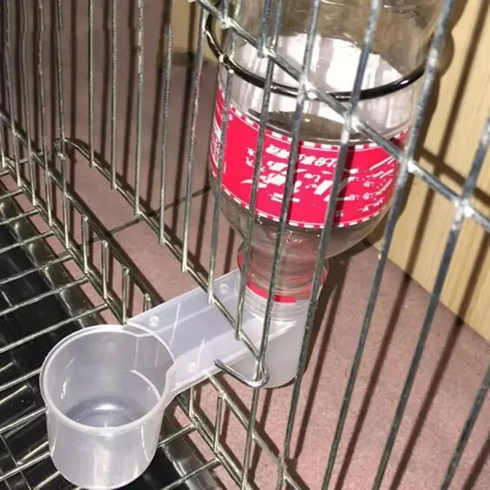 Automatic Bird Water Feeder – Double Nozzle Bottle Drinker Bird Water Feeder Qme