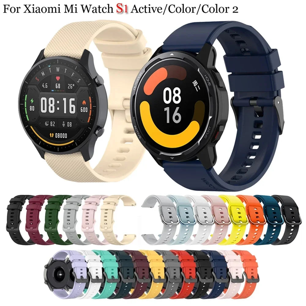 22mm Mesh Watch Band for Xiaomi Mi Watch S1 Active & More Watch Replacement Band Qme