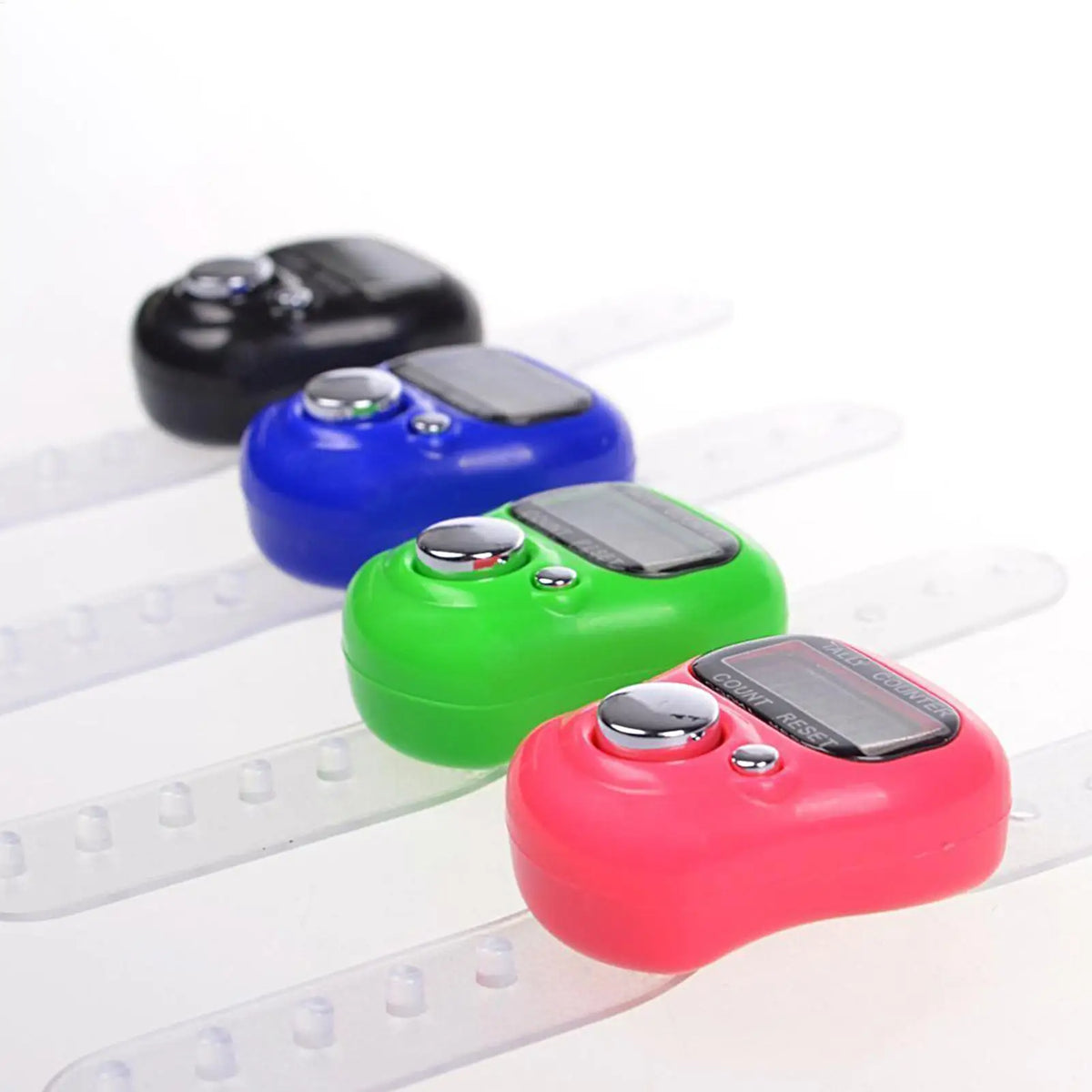 Electronic Finger Tally Counter LCD Digital Resettable Digital Tally Counter Qme