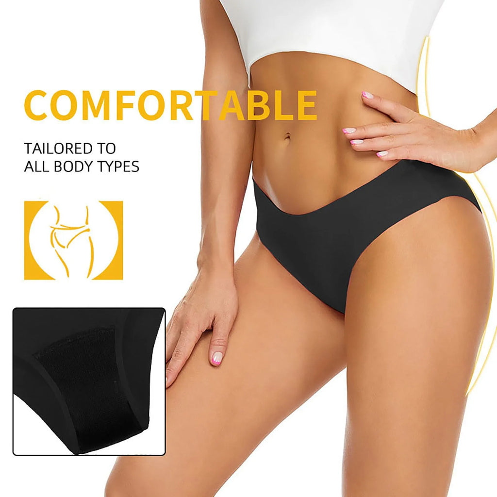 Women's Leakproof Bikini Bottom – Period Swimwear Leakproof Bikini Bottom Qme Black XL