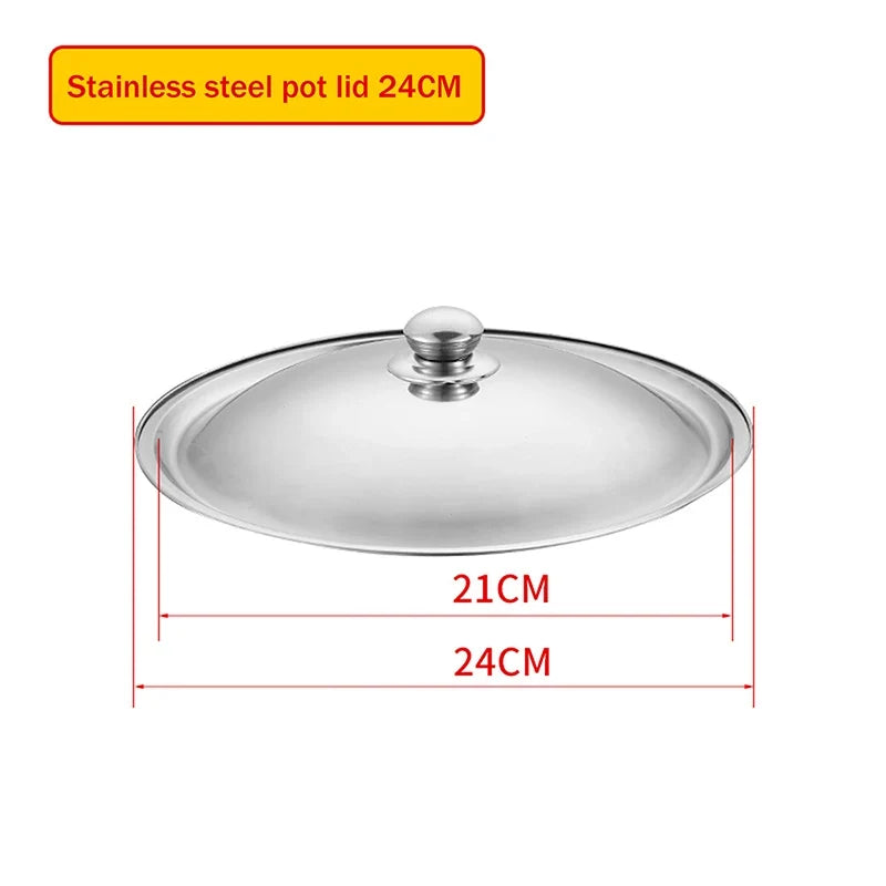 Stainless Steel Universal Round Pot Lid Replacement – 10" Replacement Pot Lid Qme CM24