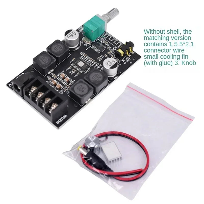 2x50W TPA3116 Bluetooth 5.0 HiFi Stereo Digital Amplifier Stereo Digital Amplifier Qme