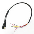 CCTV Camera 5-Core Video Cable DC 2-Pin BNC 3-Pin – 10 Pack CCTV Video Cable Qme black