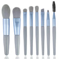 Macaron 8-Piece Makeup Brush Set – Eye Shadow & Foundation Makeup Brush Set Qme E7-4-4
