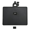 Adjustable ABS Sound Card Tray for Mic & Music Stands Microphone Stand Tray Qst black