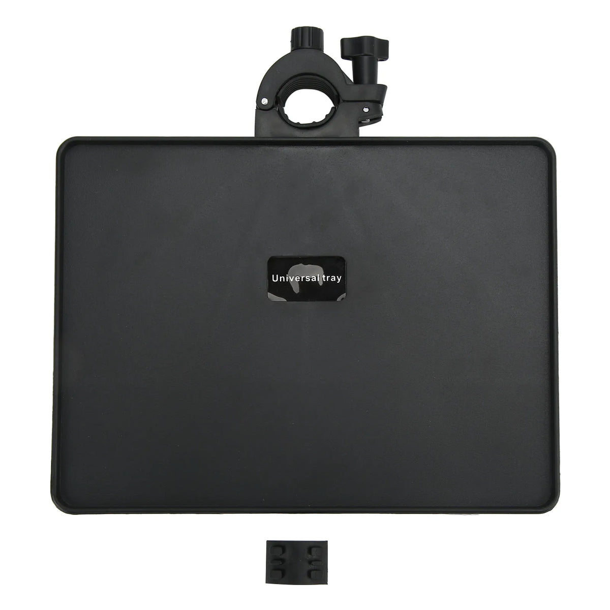 Adjustable ABS Sound Card Tray for Mic & Music Stands Microphone Stand Tray Qst black