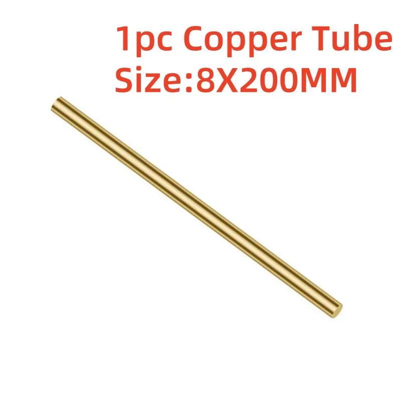 Solid Brass Rod – DIY Knife Rivet & Handle Pin Bar 3–8mm Brass Metal Rod Qst T-8x200mm