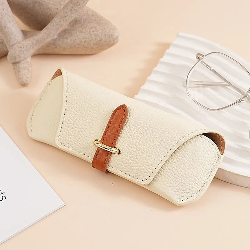 Portable PU Leather Glasses Case – Unisex Eyewear Protector Eyeglasses Case Qst A2